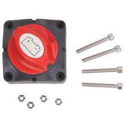 Ground current switch, battery lever, disconnector