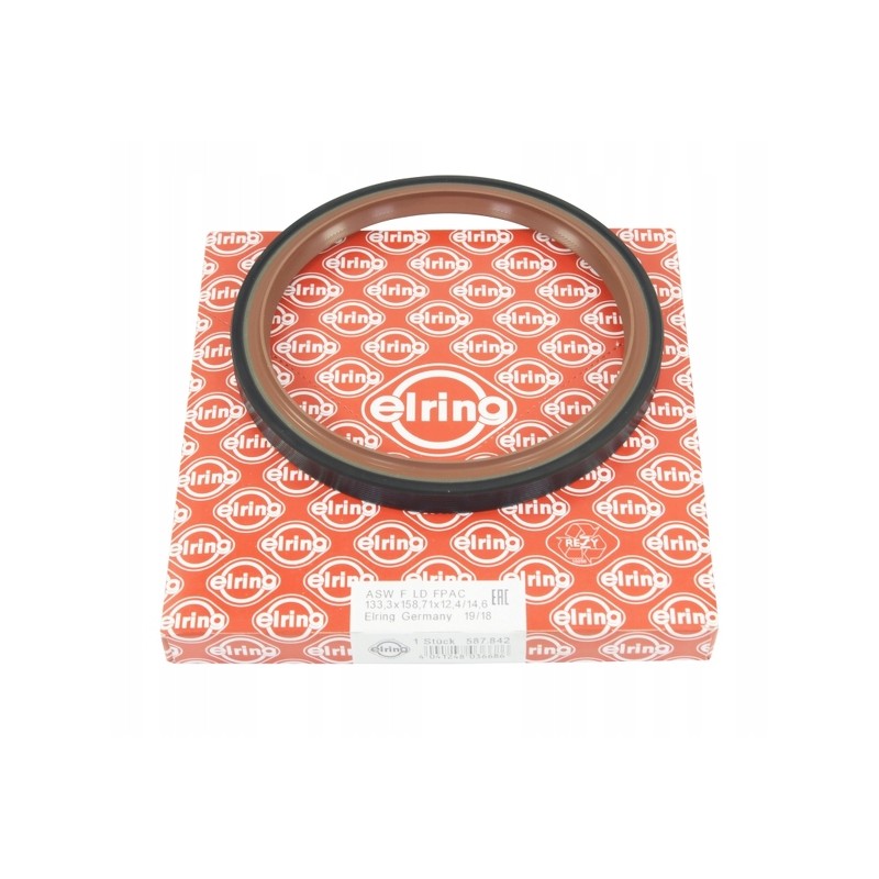 Simmering rear crankshaft seal mf3 4