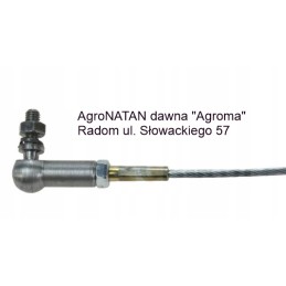 Hand throttle cable for Zetor 59113544, product condition