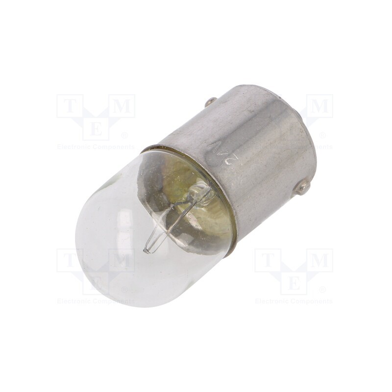 10 pcs x ELTA - EB0246TB - Filament lamp: automotive, BA15S, transparent, 24V, 10W, VISIONPRO