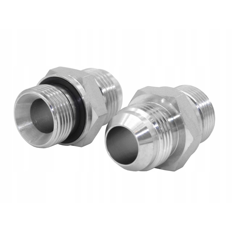 Hydraulic connection nipple BSP 1 4 unf 9 16