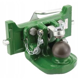 Ball transport hitch 80 mm green