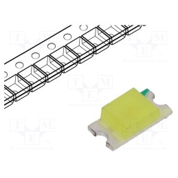 5 pcs x OPTOSUPPLY - OSW51206C1E - LED, SMD, 1206, white cold, 400÷450mcd, 120°, 20mA, 3÷3.6V, 108mW