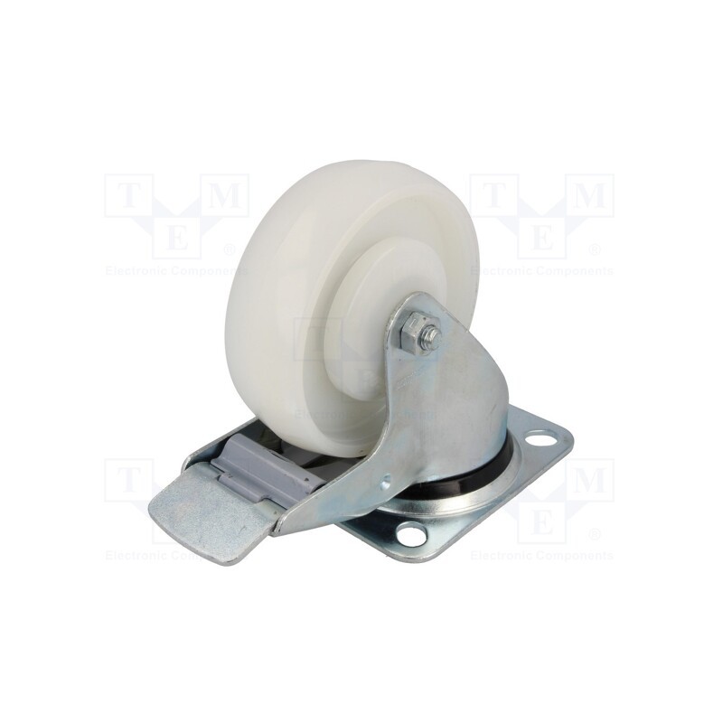 1 pcs x COLSON - BPPN 1001 5100 - Transport wheel, Ø: 100mm, W: 30mm, H: 128mm, torsional with lock
