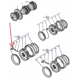 3386518m1 synchronizer spring protection
