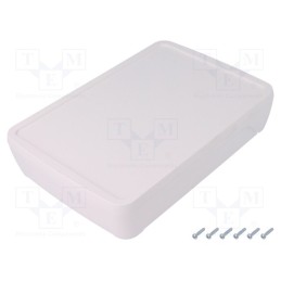 1 pcs x BOPLA - BOP 7.0-9016 -AS - Enclosure: multipurpose, X: 150mm, Y: 215mm, Z: 46mm, BoPad, ABS, IP40