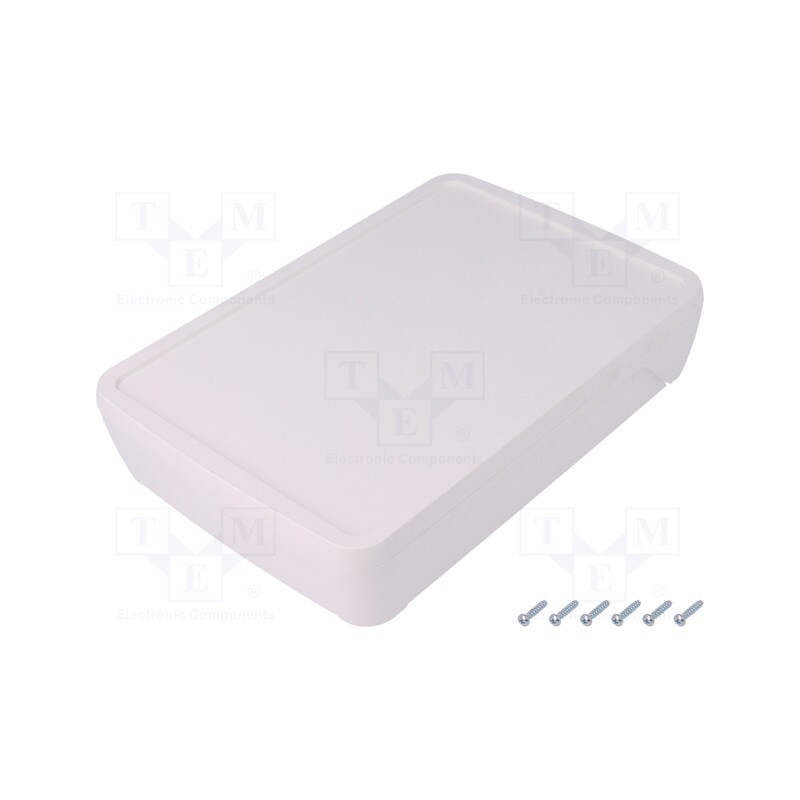 1 pcs x BOPLA - BOP 7.0-9016 -AS - Enclosure: multipurpose, X: 150mm, Y: 215mm, Z: 46mm, BoPad, ABS, IP40