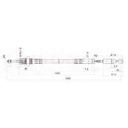 Distributor he 2p40 k16 j 1p balls l1 5m badestnost