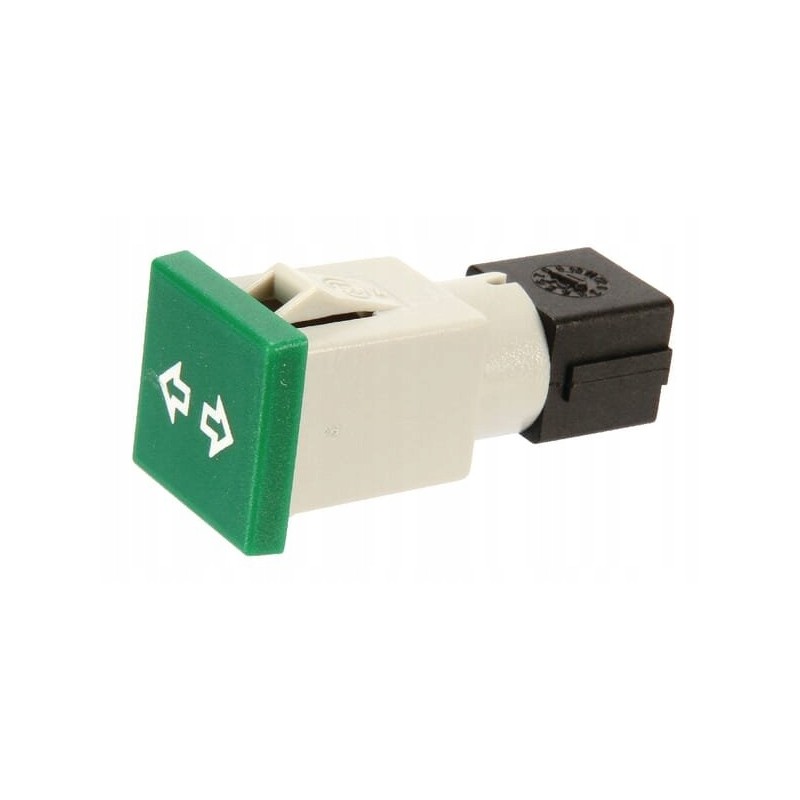 Square indicator light 12 24v green, screw-on 22