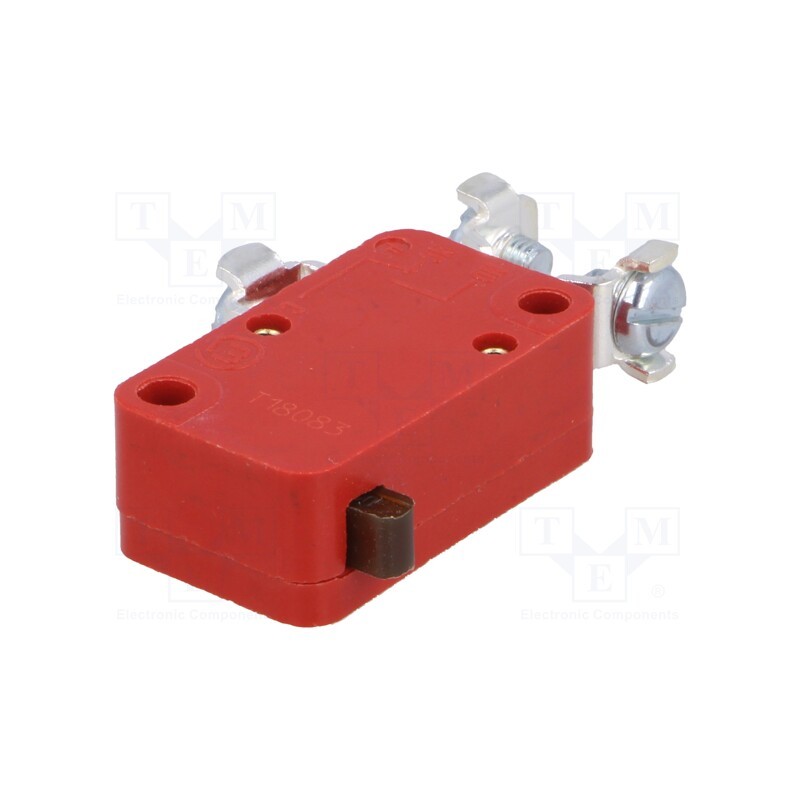 1 pcs x Marquardt - 1005.0101 - Microswitch SNAP ACTION, 10A/250VAC, without lever, SPST-NO