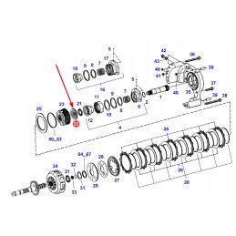 F514100100040 clutch shaft ring