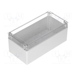 1 pcs x GAINTA - G2117C - Enclosure: multipurpose, X: 120mm, Y: 240mm, Z: 100mm, polycarbonate
