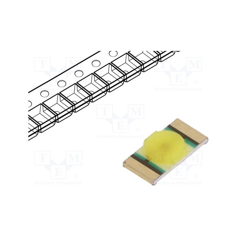 5 pcs x LITEON - LTW-216TS5 - LED, SMD, 1206, white, 71÷180mcd, 140°, 5mA, 2.65÷3.2V, Front: flat