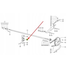 687106 00 wooden bearing, discharge shaft diameter 36mm