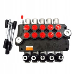 Five-section hydraulic distributor, 5 sections