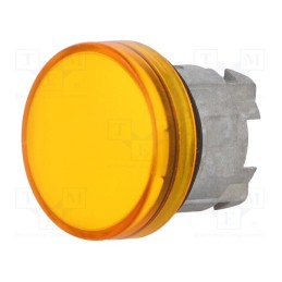 1 pcs x SCHNEIDER ELECTRIC - ZB4BV053 - Control lamp, 22mm, Harmony XB4, -25÷70°C, Ø22mm, IP66, orange