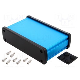 1 pcs x GAINTA - ALUG706BU080 - Enclosure: multipurpose, X: 146.6mm, Y: 89mm, Z: 41.6mm, aluminium