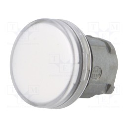 1 pcs x SCHNEIDER ELECTRIC - ZB4BV013 - Control lamp, 22mm, Harmony XB4, -25÷70°C, Ø22mm, IP66, white