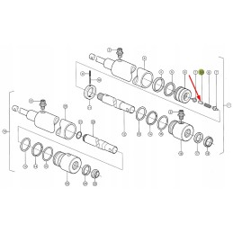 243221 1 hydraulic cylinder wheel