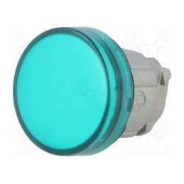 1 pcs x SCHNEIDER ELECTRIC - ZB4BV033 - Control lamp, 22mm, Harmony XB4, -25÷70°C, Ø22mm, IP66, green