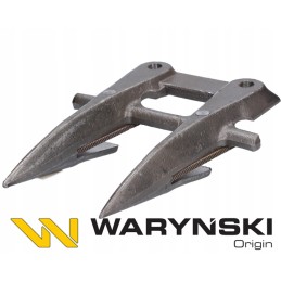 Double-finger bayonet made of a Warynian bison steel