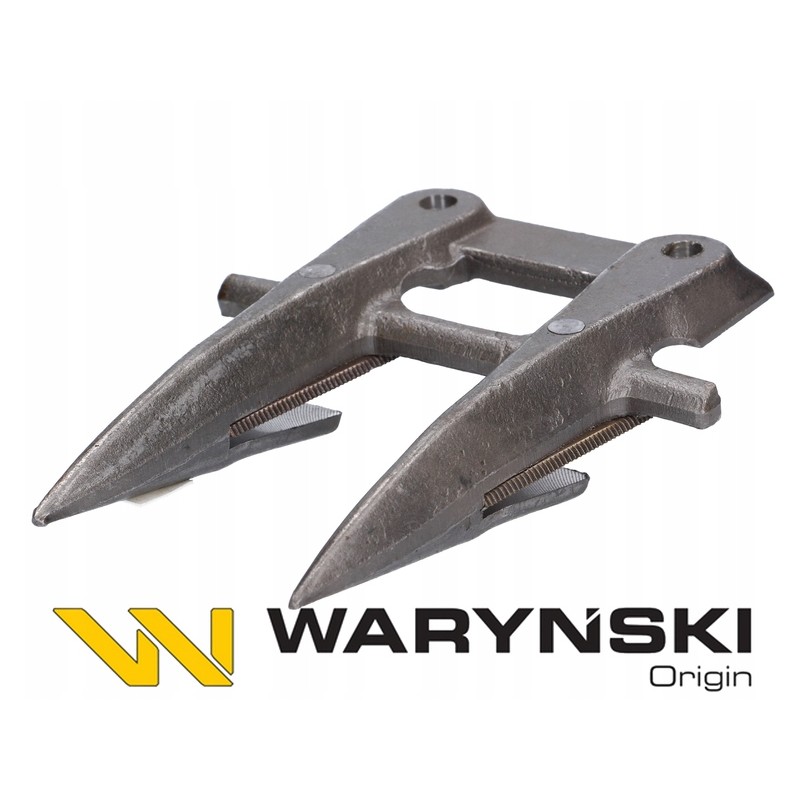 Double-finger bayonet made of a Warynian bison steel