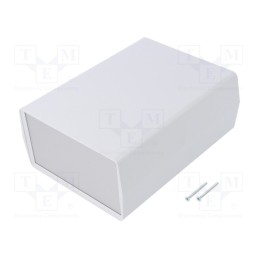 1 pcs x TEKO - 933.5 - Enclosure: with panel, PCB is fastened in guides, EURO 93, ABS