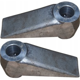 2x drawbar pin 160x35 2x drawbar eye fi35 d50