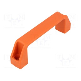 1 pcs x ELESA+GANTER - 37184 - Handle, technopolymer PA, orange, H: 46mm, L: 160mm, W: 27mm
