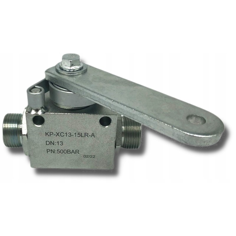 Valve with shut-off spring for trailer m 22x1 5