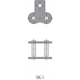 Chain lock with clip sk 1