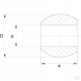Lower lever ball cat 4 3 oe37 85x57mm kramp