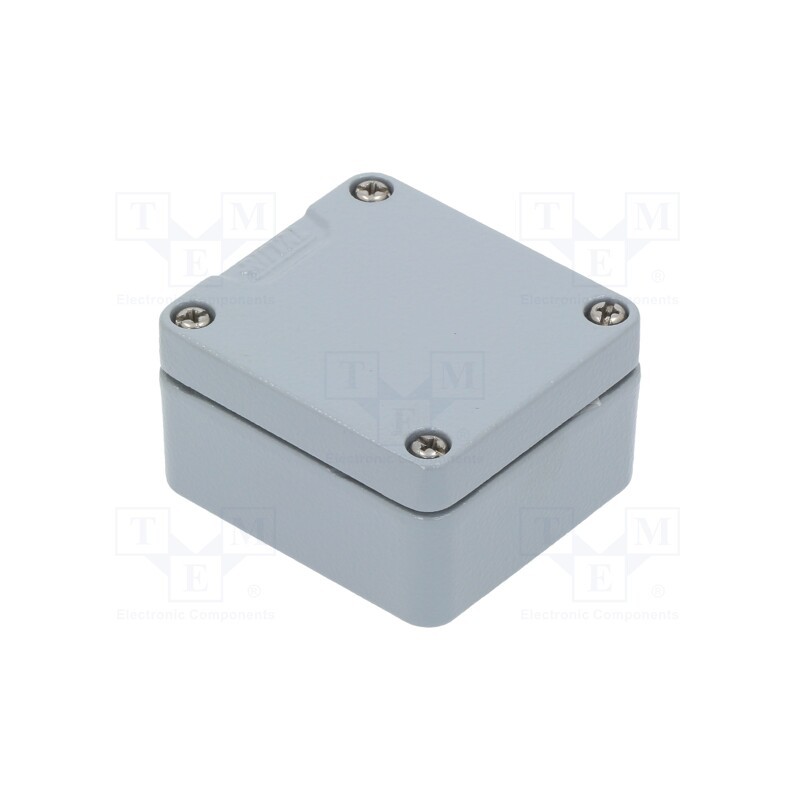1 pcs x RITTAL - 9101.21 - Enclosure: multipurpose, X: 58mm, Y: 64mm, Z: 34mm, GA, aluminium