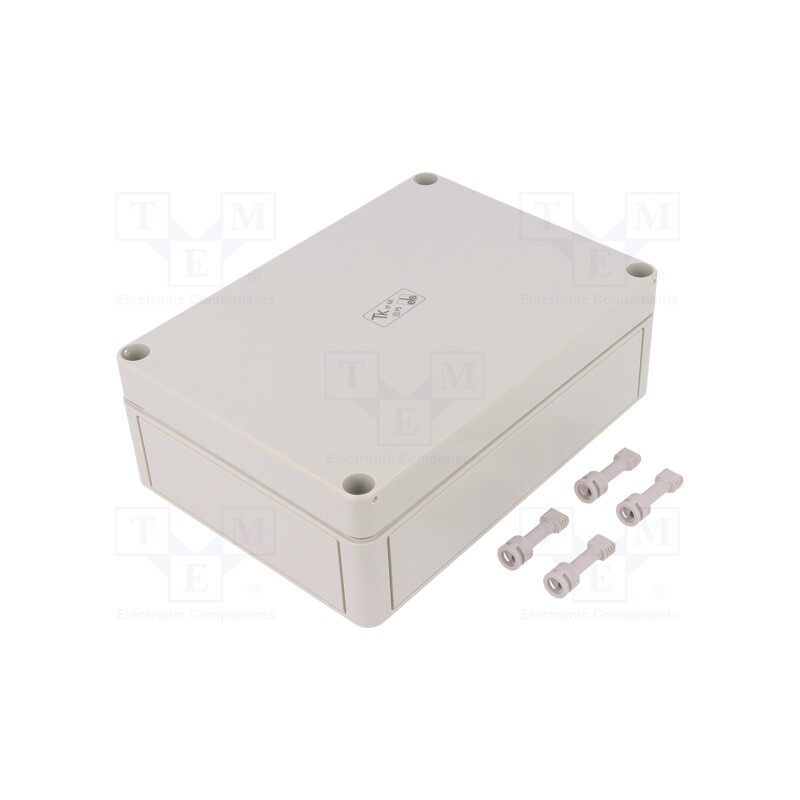 1 pcs x SPELSBERG - 11041501 - Enclosure: multipurpose, X: 130mm, Y: 180mm, Z: 63mm, flat, TK PS