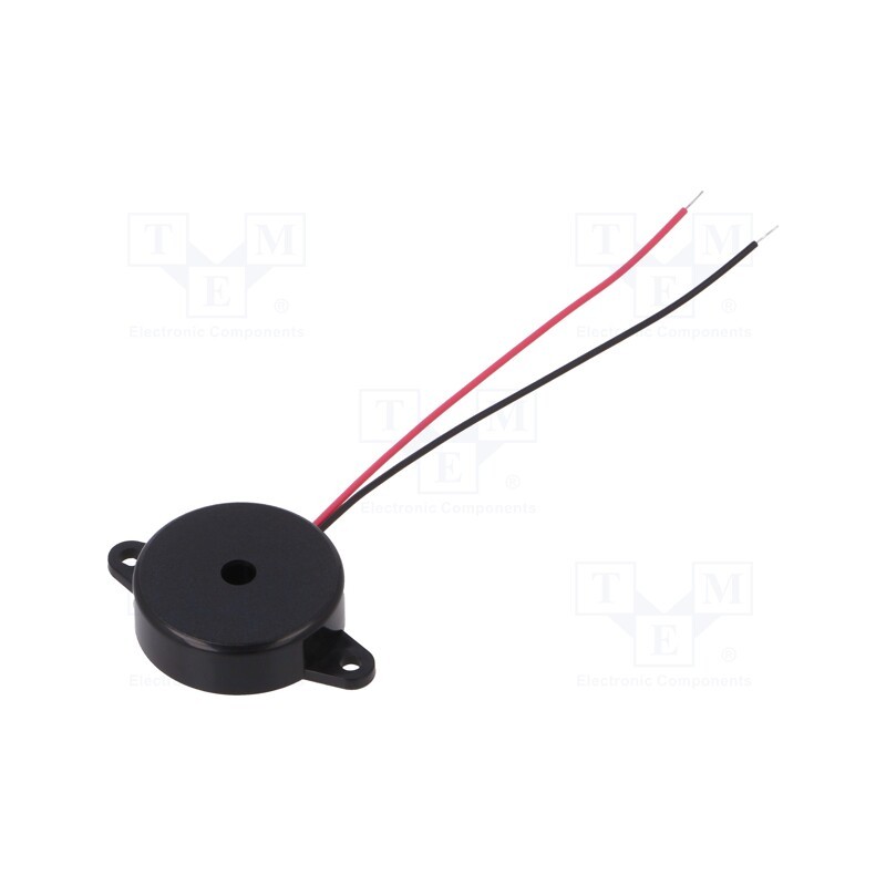 1 pcs x Cre-sound Electronics - LPB3095W1005-TA-12-3.5-R - Sound transducer: piezo alarm, with built-in generator, 15mA