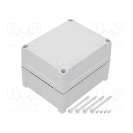 1 pcs x FIBOX - TA201614 - Enclosure: multipurpose, X: 163mm, Y: 201mm, Z: 138mm, TEMPO, ABS