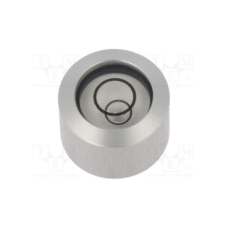 1 pcs x ELESA+GANTER - GN 2279-ALN-14-K-30-A - Spirit level, with smooth reference surface, 9.5mm, aluminium