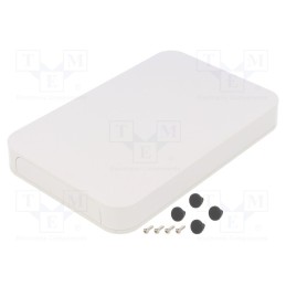 1 pcs x TAKACHI - PF13-3-19W - Enclosure: with panel, PF, X: 125mm, Y: 190mm, Z: 25mm, ABS, white