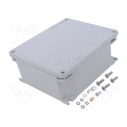 1 pcs x ILME - APV 12 - Enclosure: multipurpose, X: 141mm, Y: 166mm, Z: 64mm, aluminium, grey