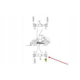 313820 0 drive shaft mounting bolt