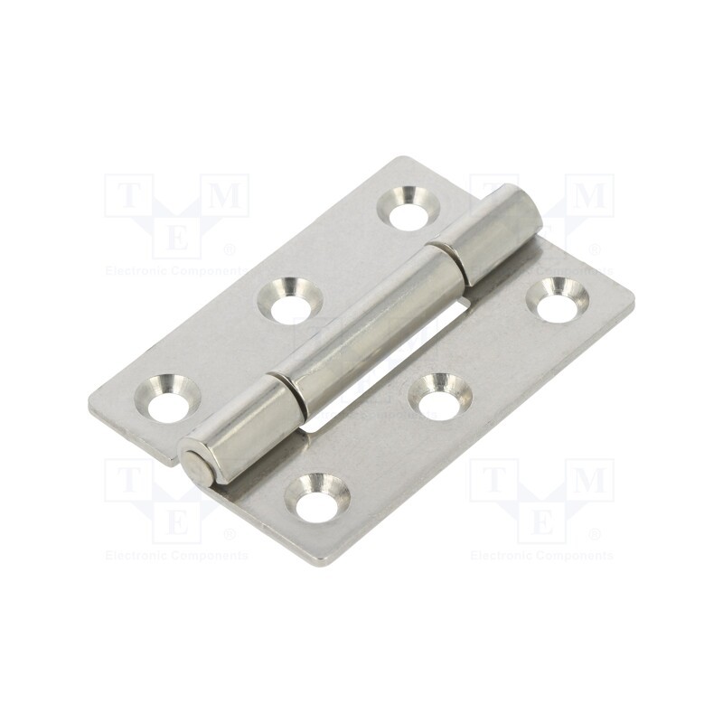 1 pcs x ELESA+GANTER - GN 136-NI-40-60-C - Hinge, Width: 40mm, stainless steel, H: 60mm