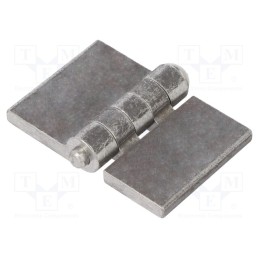 1 pcs x ELESA+GANTER - GN 1366-ST-60-40-A-BL - Hinge, Width: 60mm, steel, H: 40mm, without coating,for welding