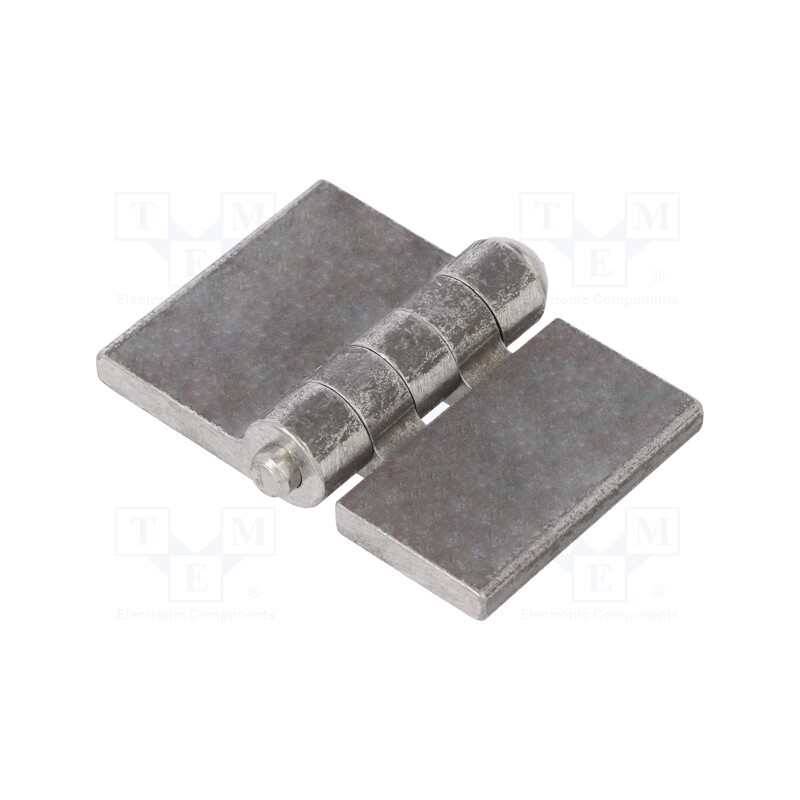 1 pcs x ELESA+GANTER - GN 1366-ST-60-40-A-BL - Hinge, Width: 60mm, steel, H: 40mm, without coating,for welding