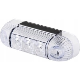 Rectangular LED marker lamp 12 24v transparent