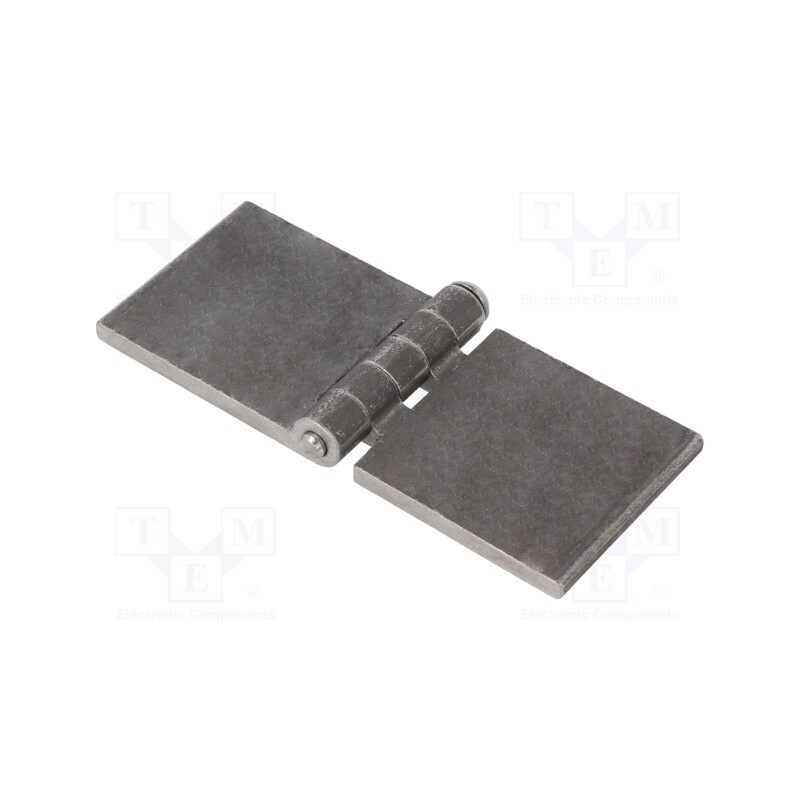 1 pcs x ELESA+GANTER - GN 1366-ST-120-50-A-BL - Hinge, Width: 120mm, steel, H: 50mm, without coating,for welding