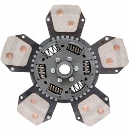 Clutch disc TDCA hatch 327mm 17 cutters 333017011