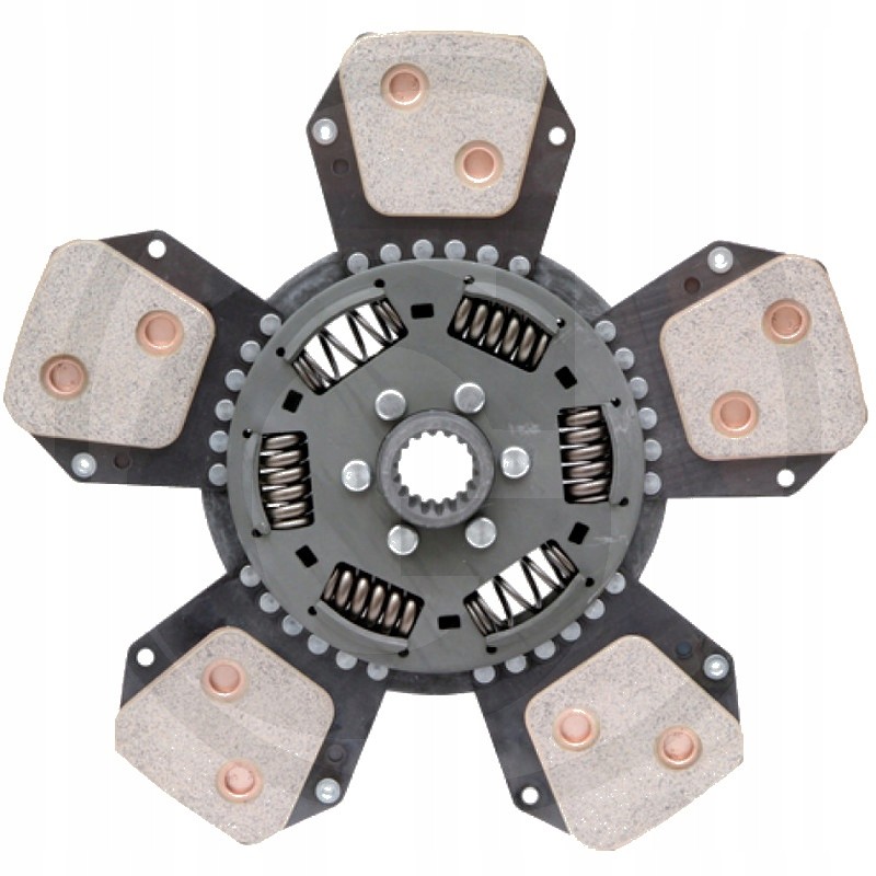 Clutch disc TDCA hatch 327mm 17 cutters 333017011