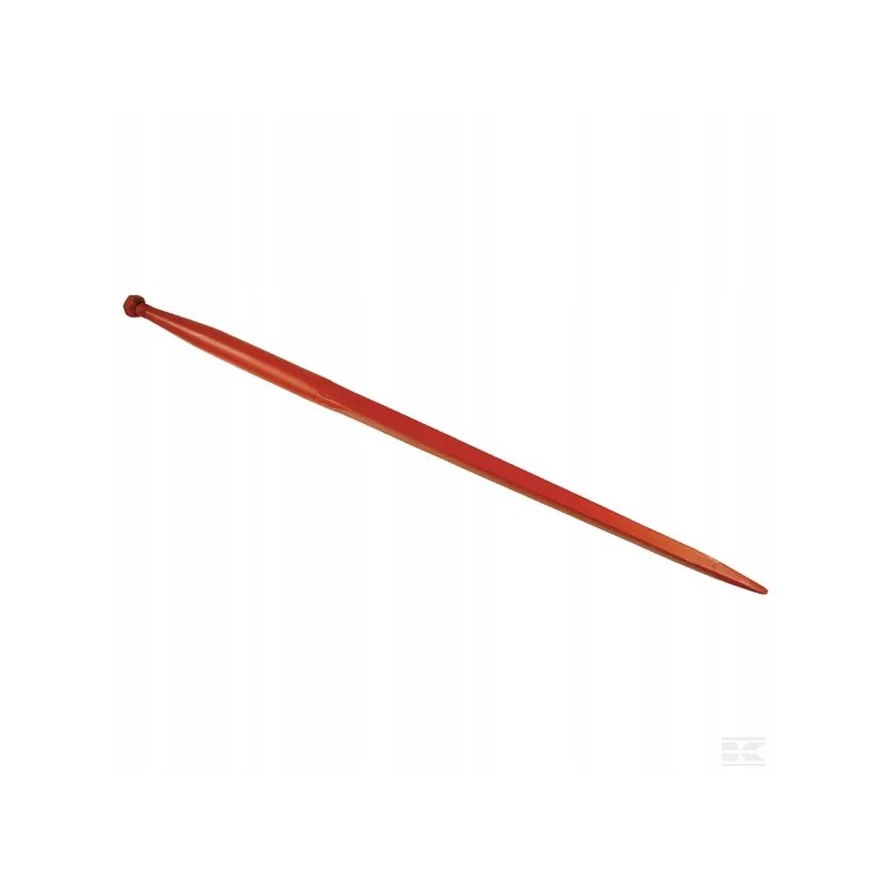 Loader straight square profile 50x1250mm