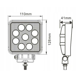 LED work lamp 2070 lumens