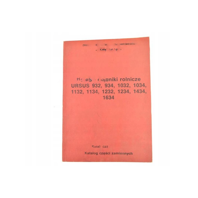 Parts catalog for ursus 932 1634 932 1634 product